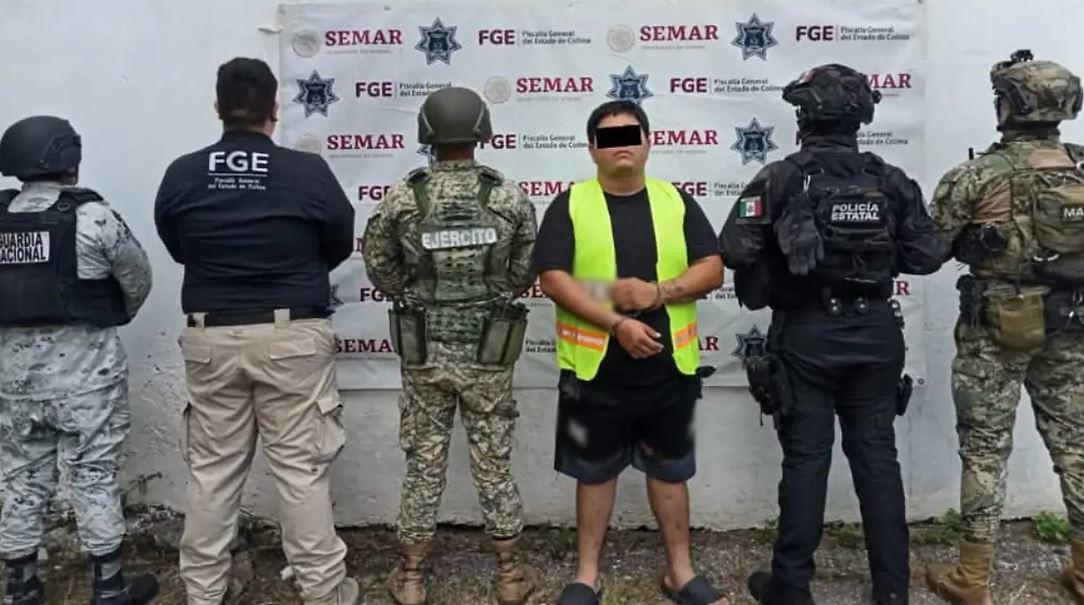 Capturan en Colima a presunto responsable de homicidio de seis personas | Especial