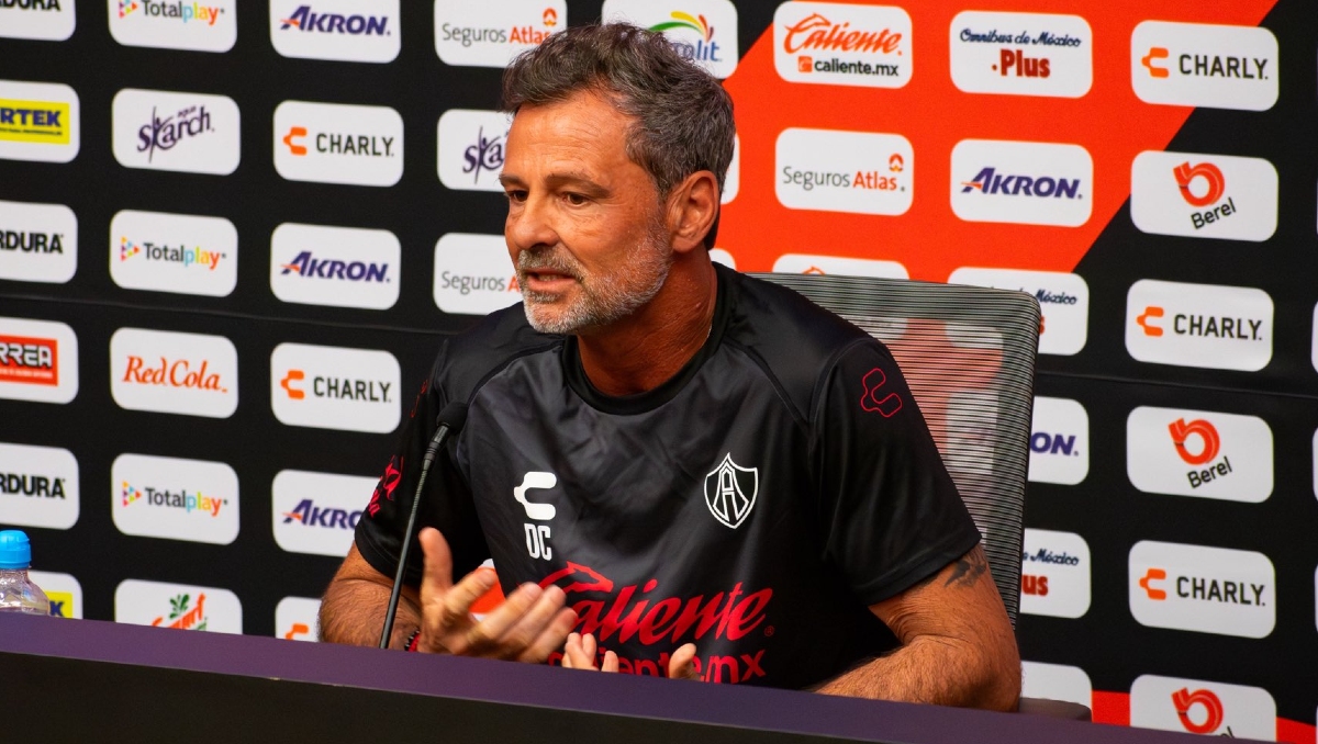 Diego Cocca, sabe que sus jugadores deben mejorar sobre todo en la parte anímica (Foto: Cortesía @AtlasFC)