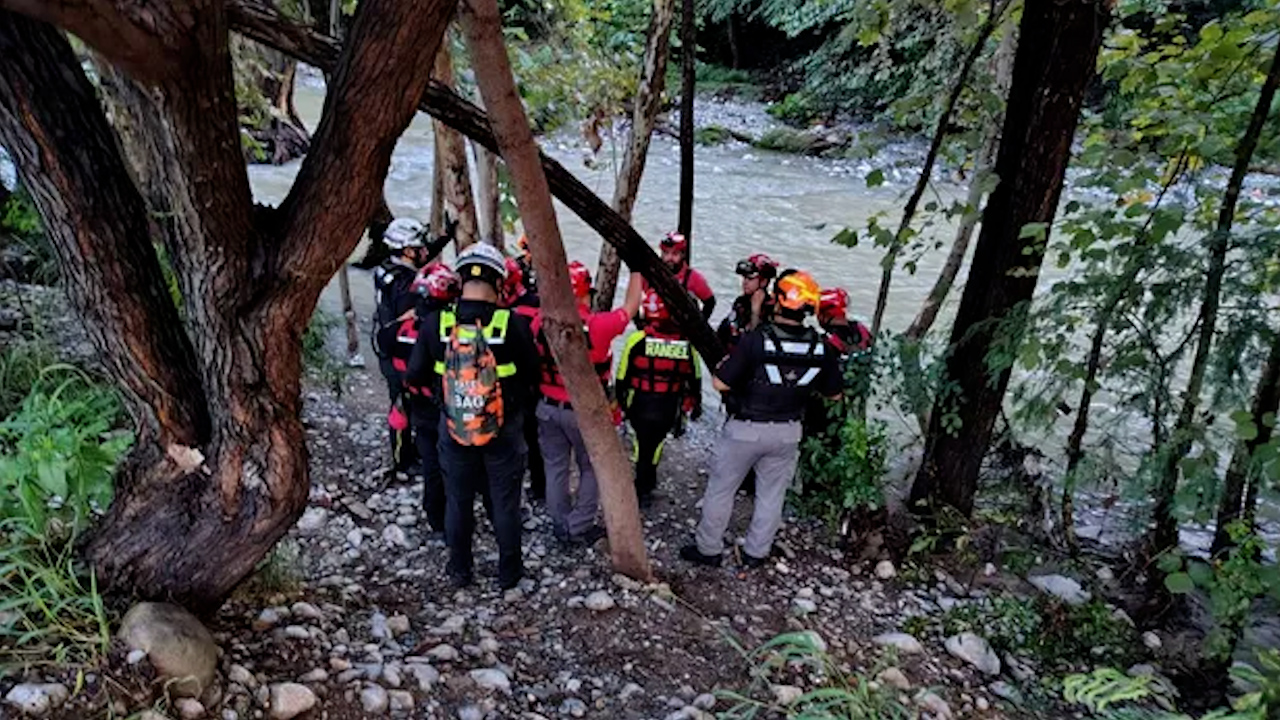 Hallan dos cuerpos en el río La Silla tras ser arrastrados por la corriente en Nuevo León