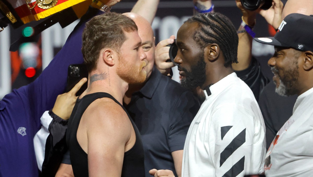 IA revela quién ganará la pelea entre 'Canelo' Álvarez y Terence Crawford (AFP)