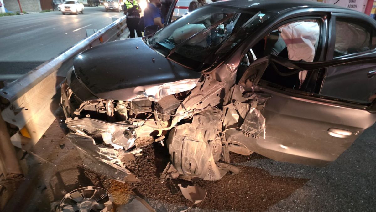 El incidente ocurrió en el bulevar Ejército Mexicano a la altura de la subestación de Bomberos en Lerdo. | Especial