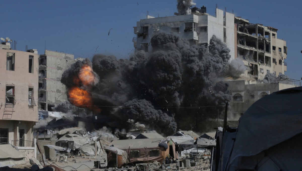 Israel continúa el asedio en la Franja de Gaza. (AP)