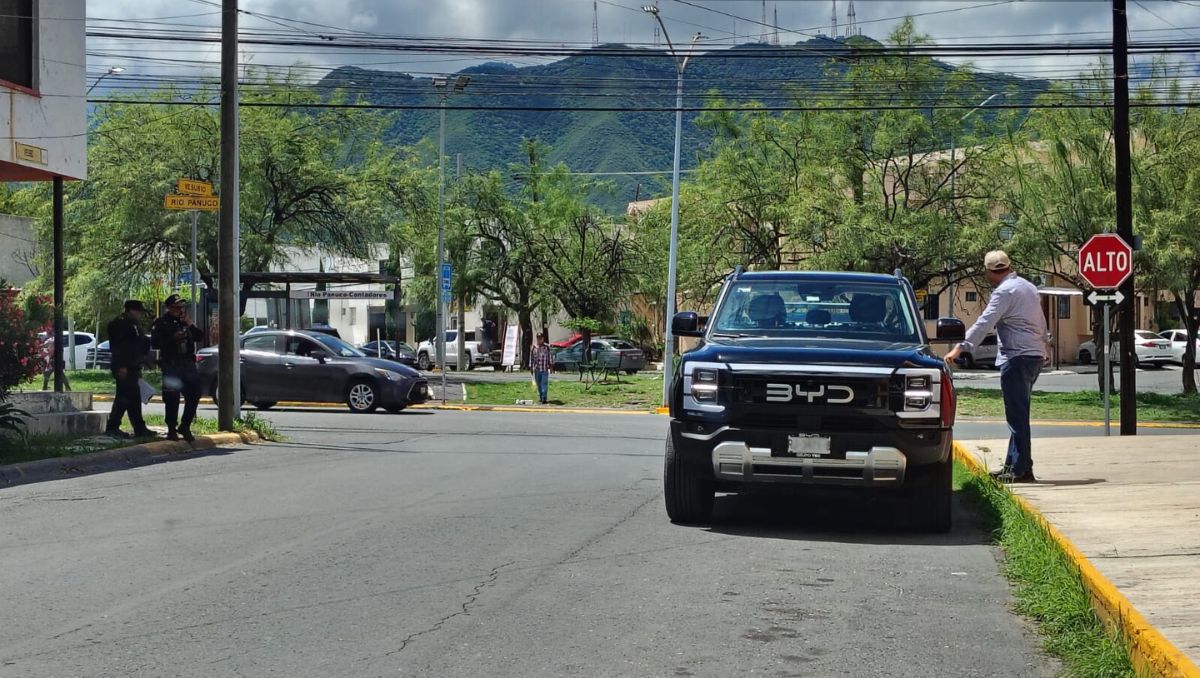 La víctima acababa de salir de una sucursal bancaria. |  Foto: Agustín Martínez