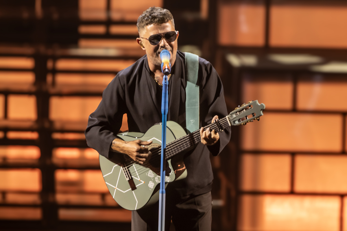 Alejandro Sanz inició su gira en Ciudad de México en el Auditorio Nacional  / Lulú Urdapilleta
