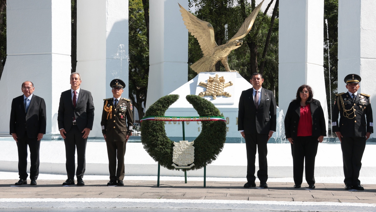 Conmemoran en Puebla Gesta Heroica de los Niños Héroes de Chapultepec | EsImagen