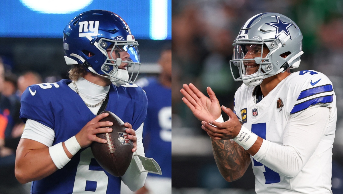 Conoce aquí las predicciones de la IA para el partido Giants vs Cowboys en la Semana 2 de la NFL (Reuters)