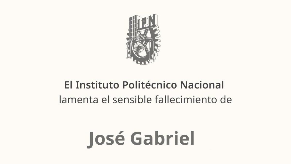 IPN despide a José Gabriel, estudiante que murió en explosión de Iztapalapa. | IPN