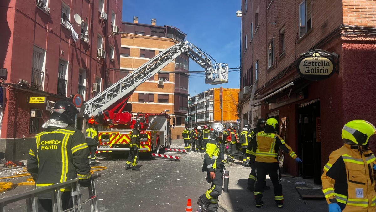 La explosión en bar de Madrid hoy 13 de septiembre | EFE