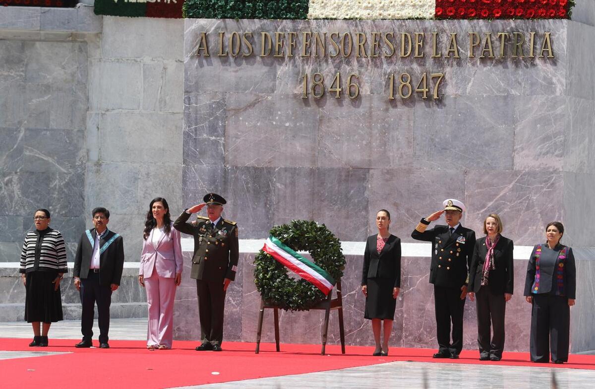 Sheinbaum encabeza ceremonia por la gesta heroica de Chapultepec | Jorge Carballo