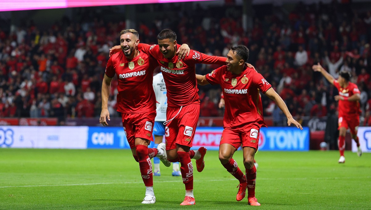 Toluca vence al Puebla en la jornada 8 del Apertura 2025 (Imago7)