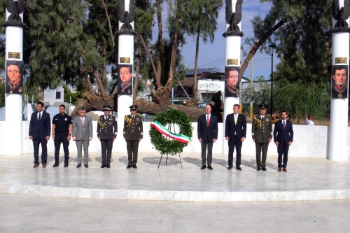 Torreón rinde homenaje a los Niños Héroes en su aniversario. (Rolando Riestra)