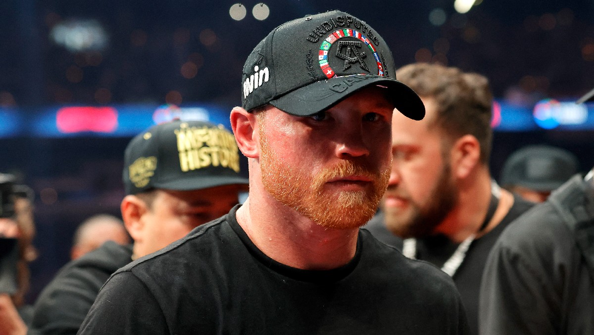 Canelo Álvarez no descarta una revancha con Terence Crawford (AFP)