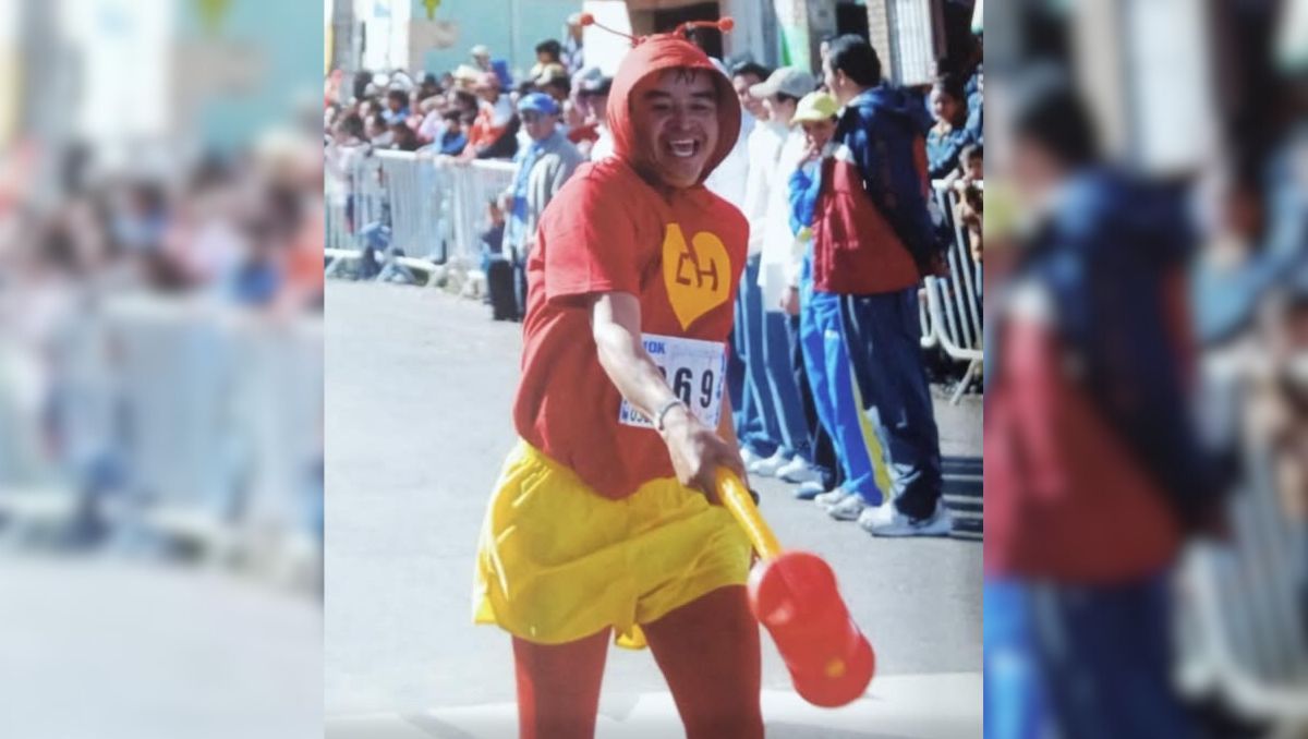 Gustavo de León Muñiz, periodista regional y atleta. | Especial