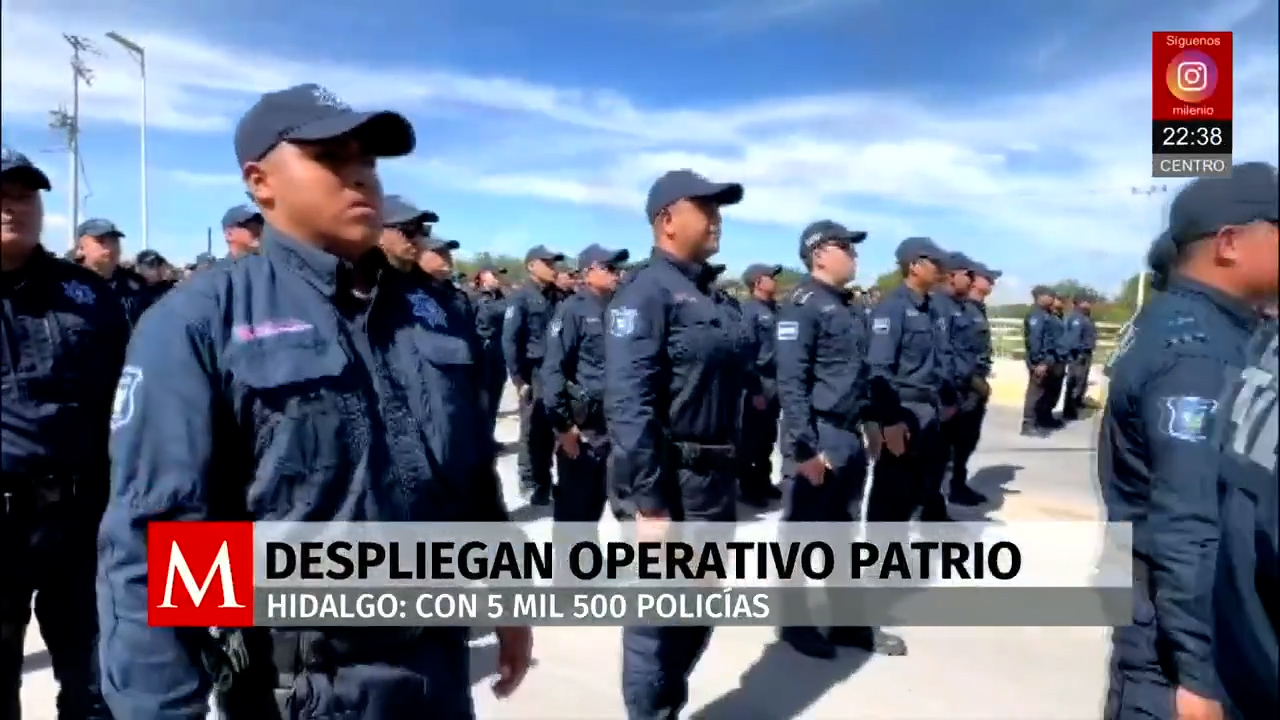 Hidalgo refuerza seguridad en festejos patrios con operativo especial