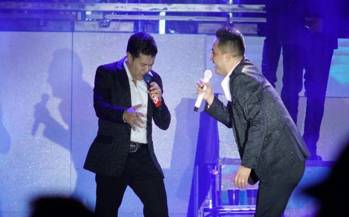 Jorge Medina y Josi Cuén en la Feria de Torreón. l Roberto Amaya