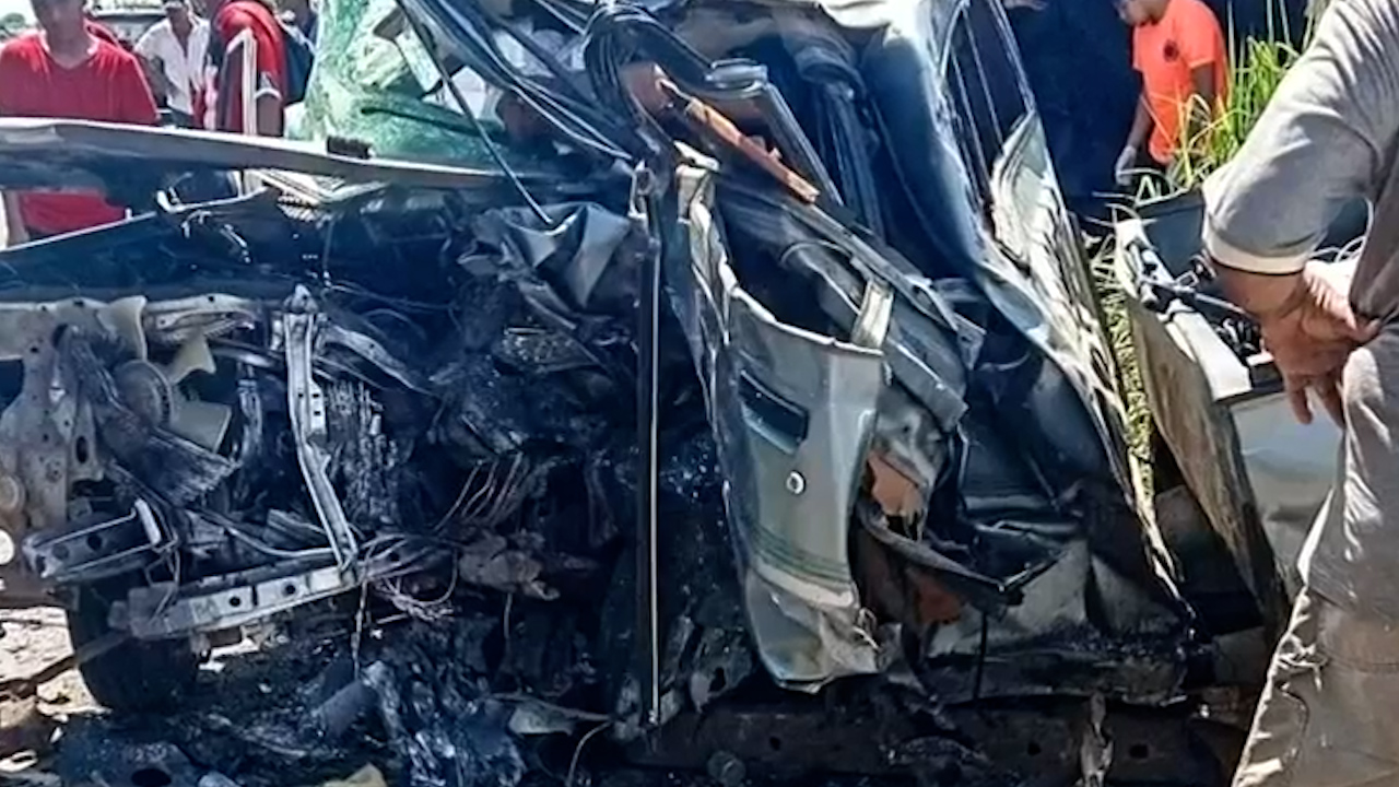 Se registra choque en la carretera federal 189; hay un muerto y dos heridos