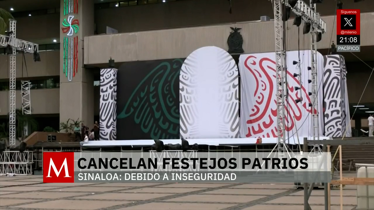 Sinaloa suspende Fiestas Patrias por segundo año consecutivo ante ola de violencia