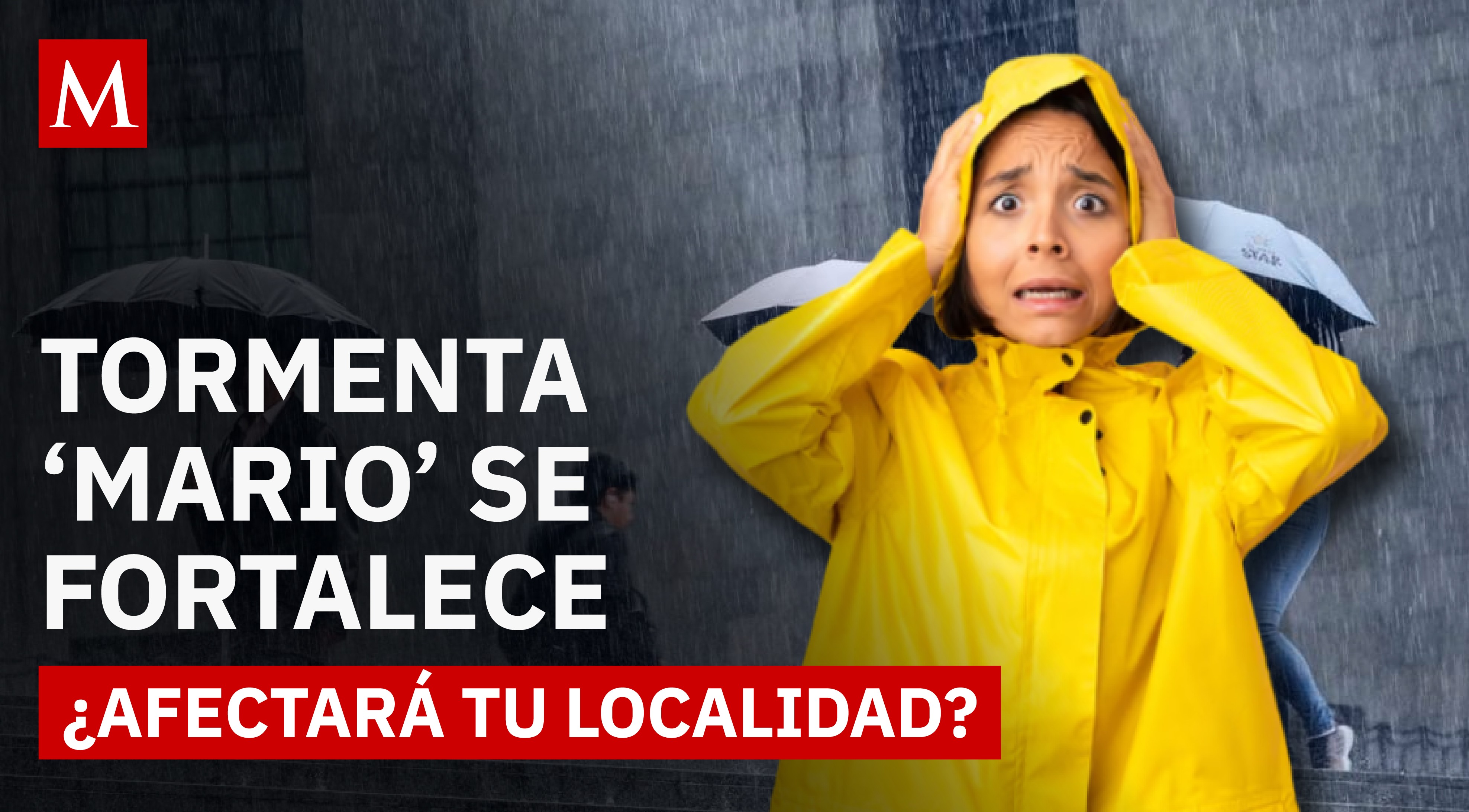 Tormenta Mario avanza en el Pacífico: ¿qué estados estarán en alerta?