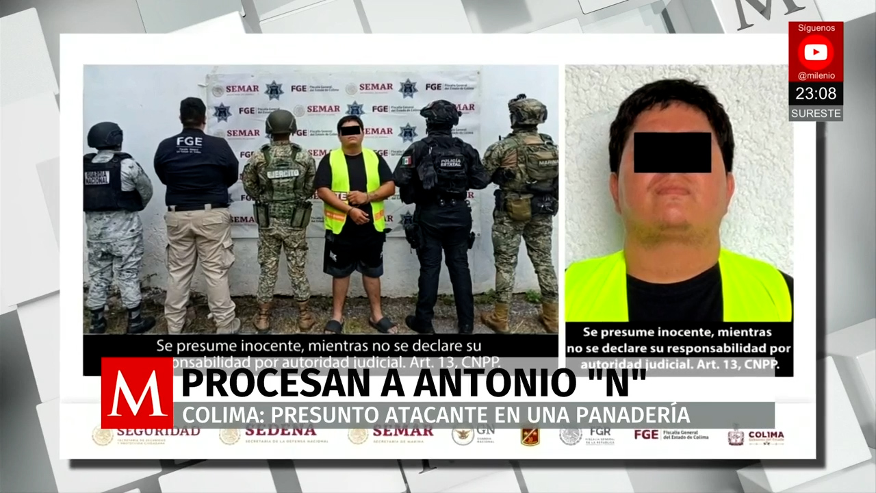 Vinculan a proceso a Marco Antonio N por ataque en panadería de Colima que dejó seis muertos