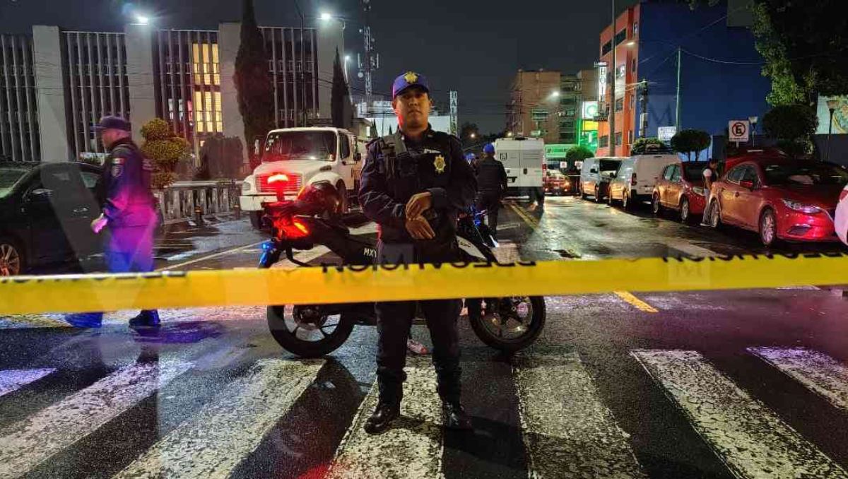 La zona fue resguardada por policías del sector Buenavista. | Jorge Becerril