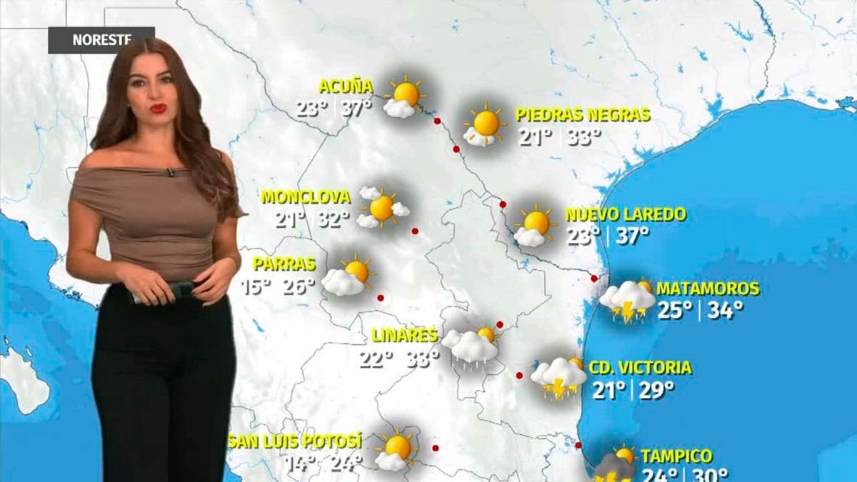 Clima de hoy lunes 15 de septiembre de 2025 | Pronóstico con Sandy Tok