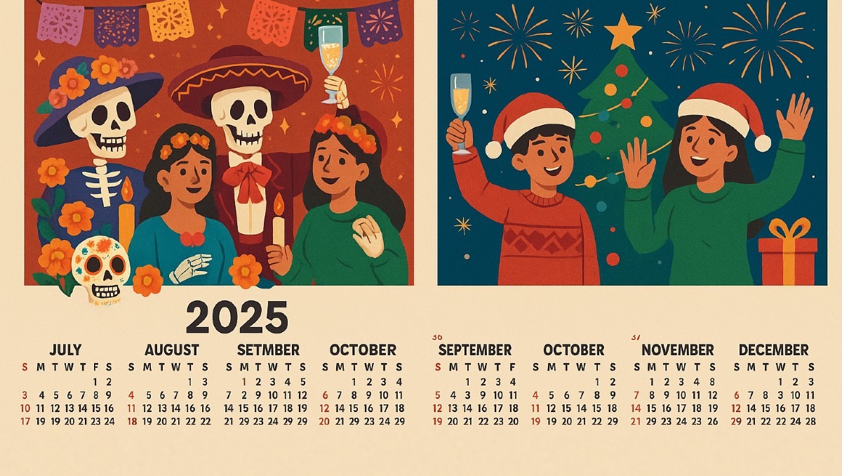Estos son los días de descanso oficiales que le quedan al 2025 | IA Discover MILENIO