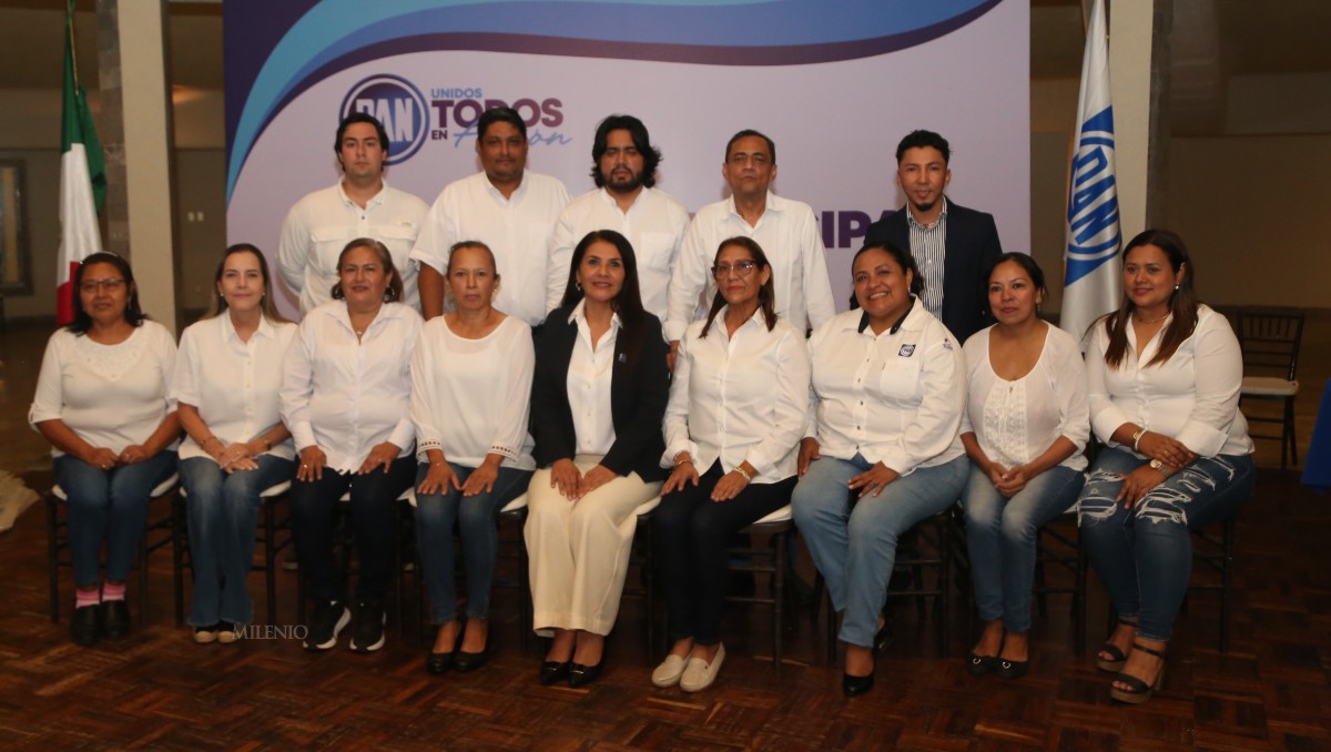 Designa PAN Tampico a su nueva dirigente. Foto: Yazmín Sánchez