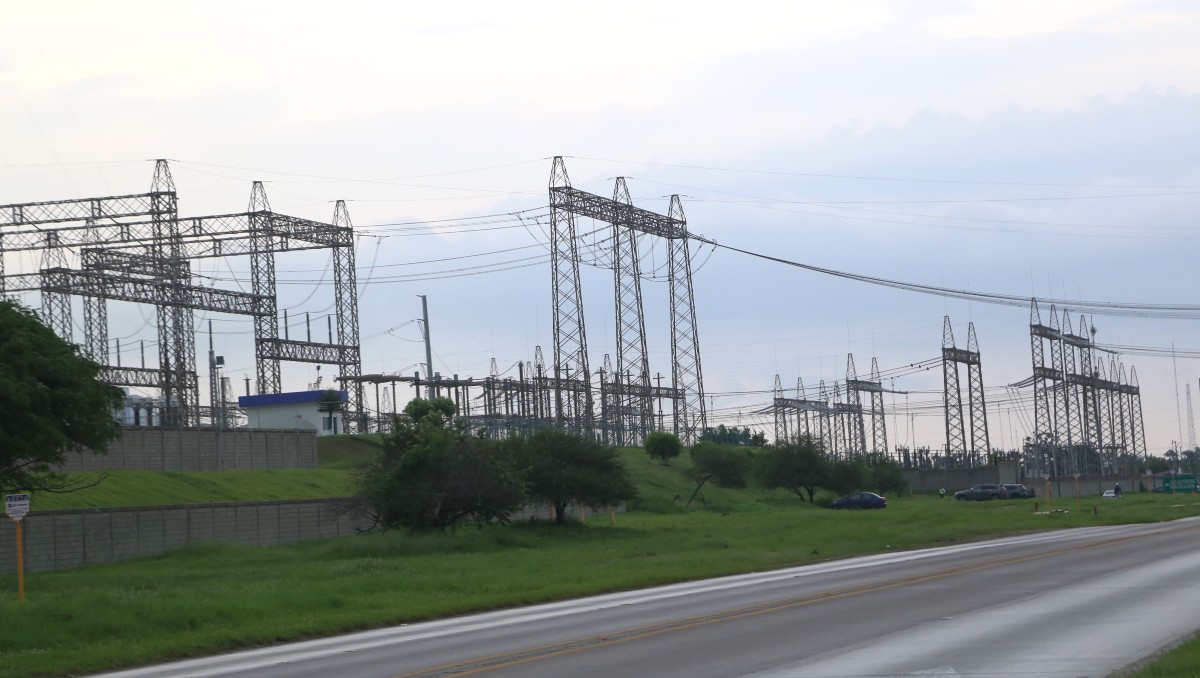 Instalaciones de la CFE en Altamira.
