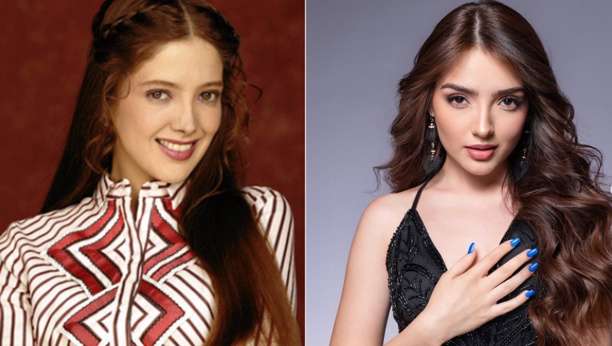 La joven actriz Elaine Haro sorprende por su parecido con Adela Noriega | ESPECIAL