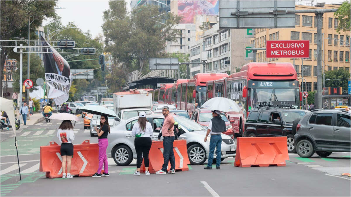 Marchas y bloqueos en CdMx hoy 15 de septiembre | Cuartoscuro