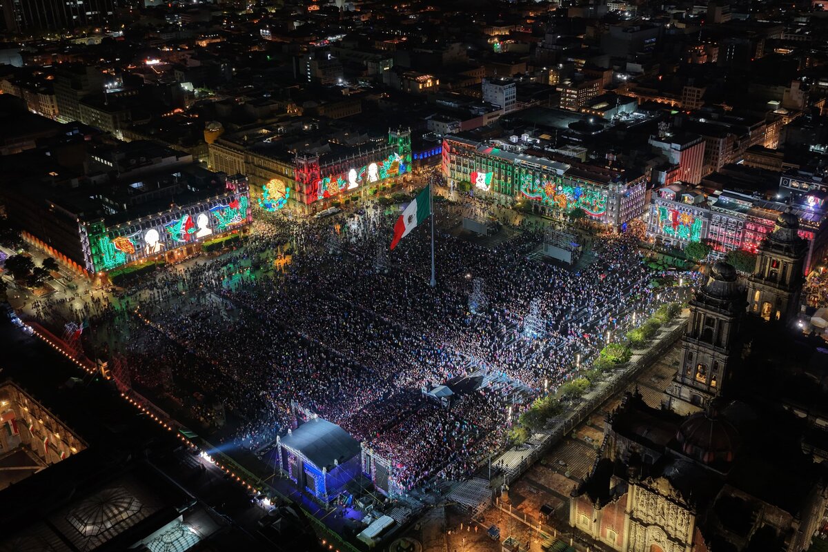 Sigue aquí las últimas noticias del Primer Grito de Independencia de Claudia Sheinbaum. | Foto: Gobierno de México