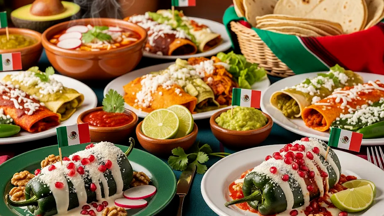 Platillos típicos, protagonistas de las fiestas patrias en México