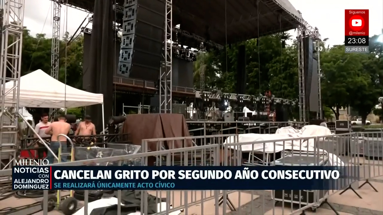 Sinaloa cancela por segundo año las fiestas patrias ante la violencia