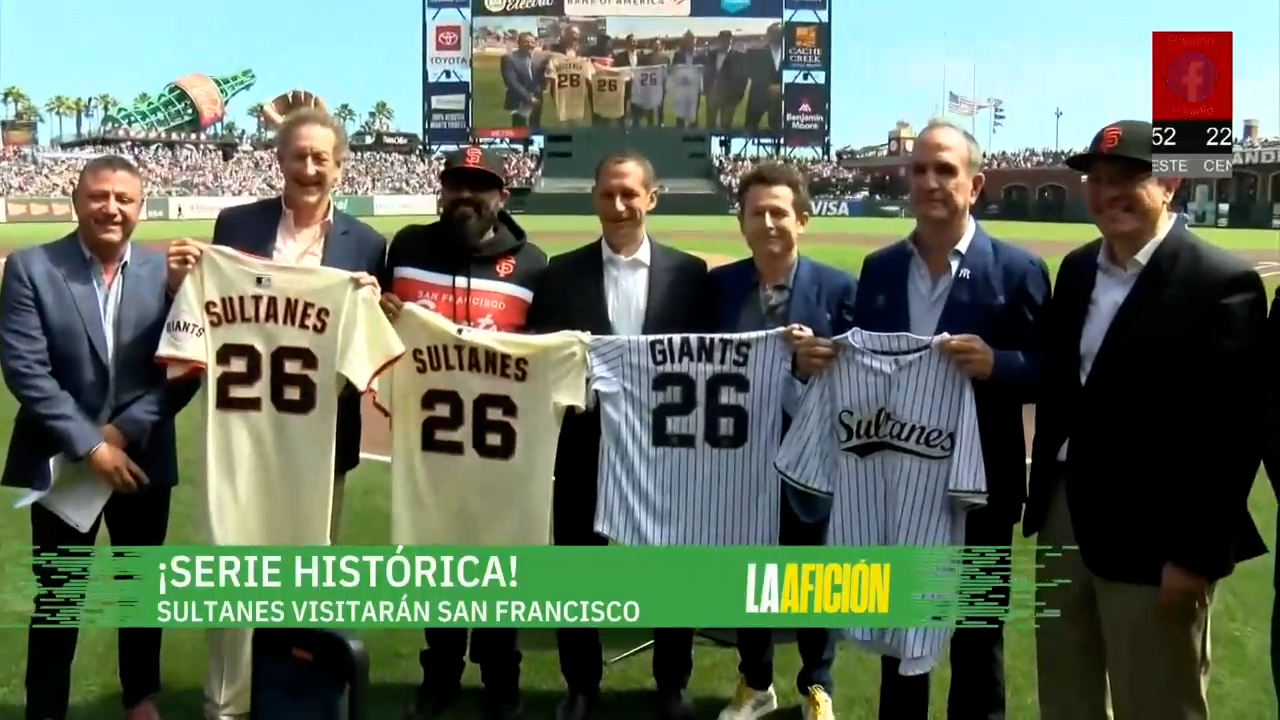 Sultanes de Monterrey y Gigantes anuncian juegos de exhibición en Estados Unidos