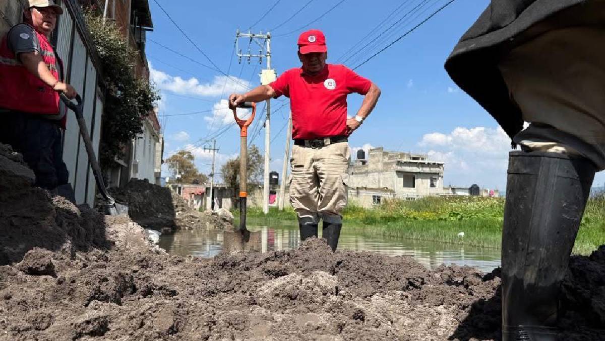 El Ayuntamiento de Lerma ha desplegado equipos para brindar apoyo a las comunidades. Foto: (Especial)
