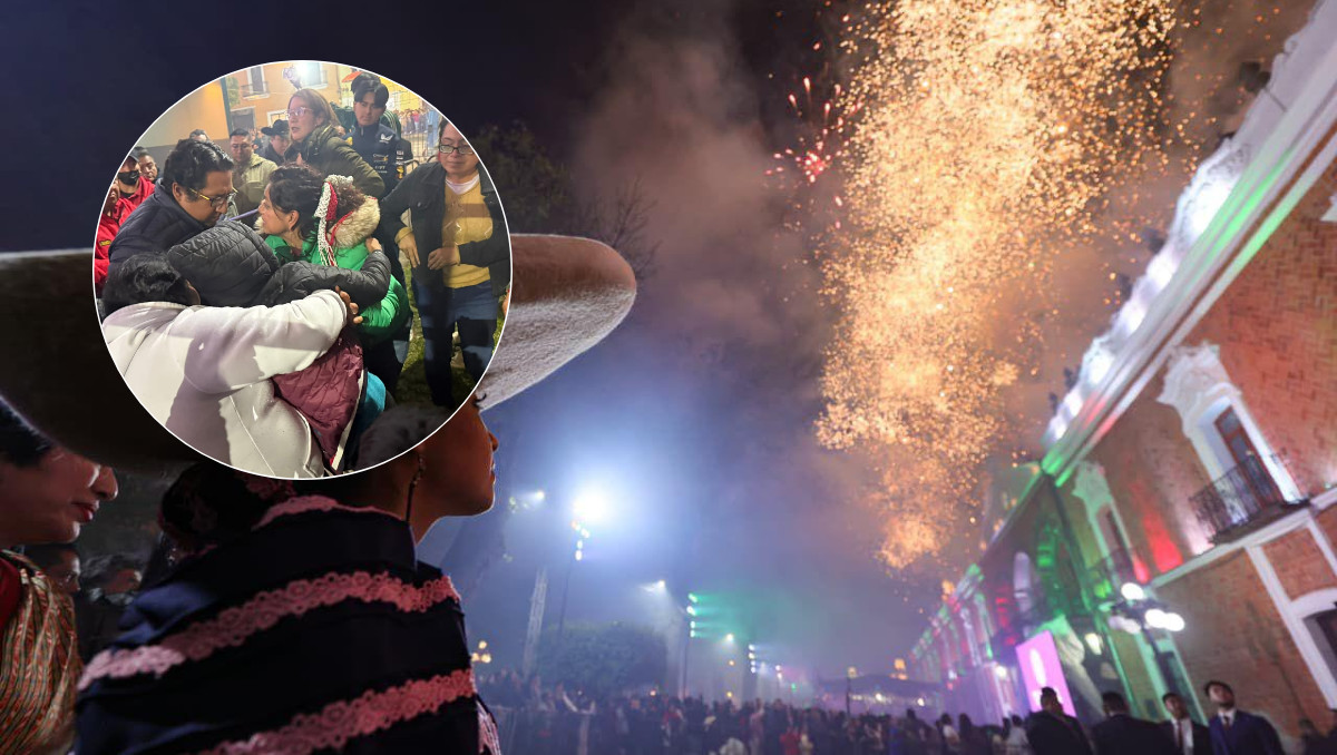 Cohetón hiere a niño en Tlaxcala durante ceremonia del grito | Especial
