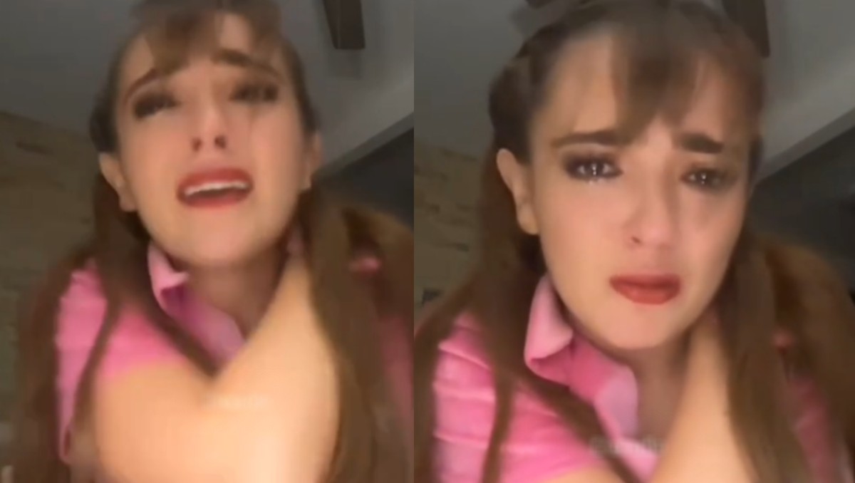 Elaine Haro llora al leer críticas en su contra por su paso en LCDLF. | TikTok