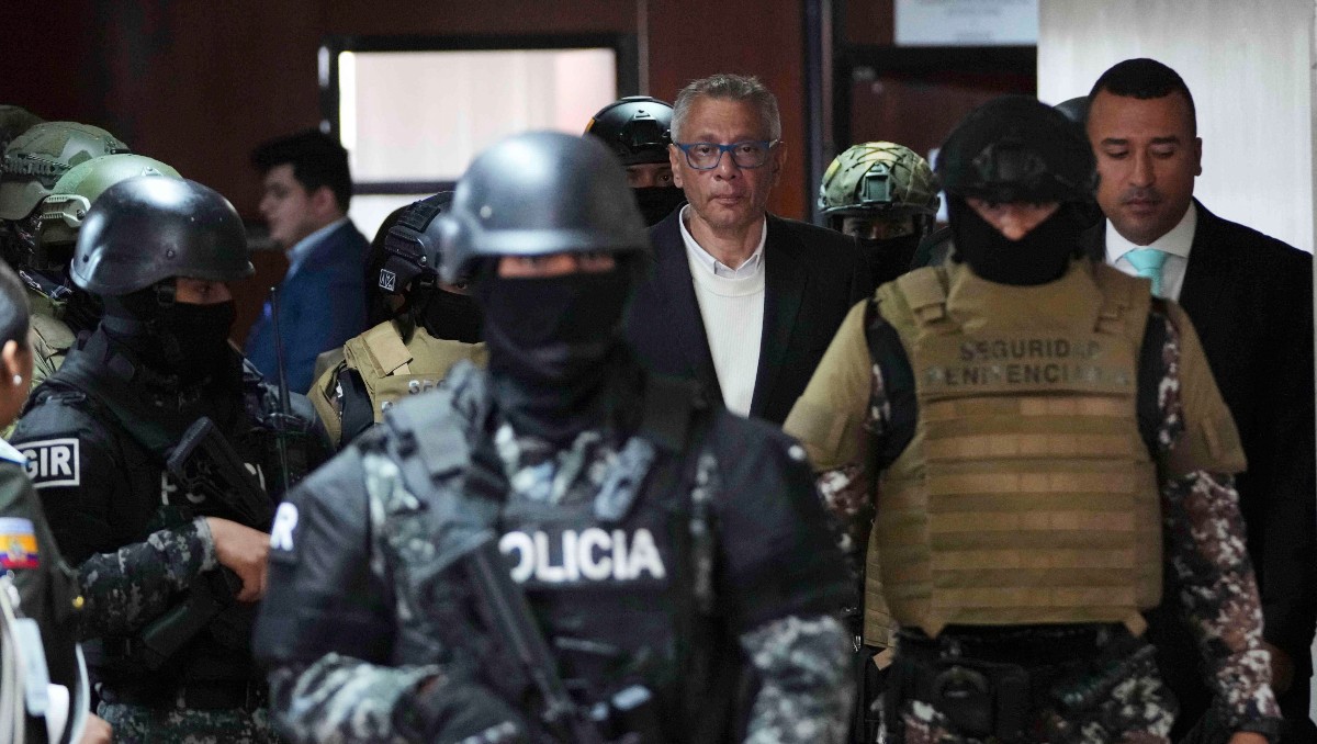 Jorge Glas fue vicepresidente de Rafael Correa. | AP