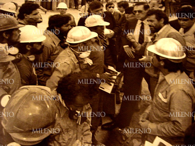 Entre el polvo y el silencio roto por gritos de auxilio, nació una brigada. (Foto: David Rodríguez)