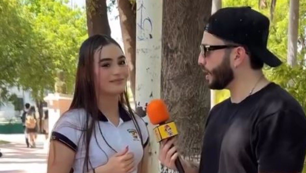 En redes sociales se volvió viral el video de la estudiante | Captura