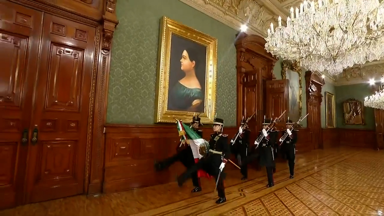 Retrato de Leona Vicario llega por primera vez a galería de Palacio Nacional