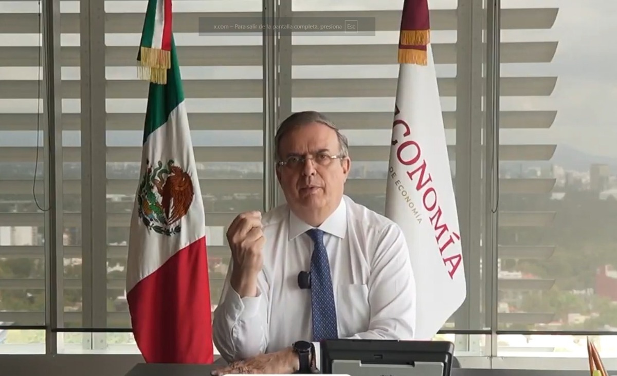 Por su parte, el secretario de Economía de México, Marcelo Ebrard, señaló que el día de mañana se publican las bases en el DOF. | X @m_ebrard