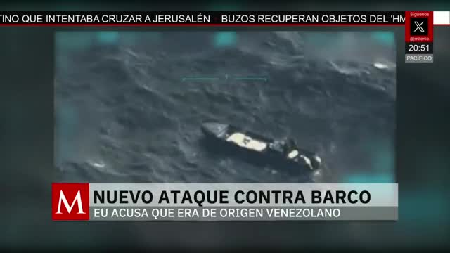 Trump lanza otro ataque contra un barco venezolano | Elisa Alanís, 15 de septiembre de 2025