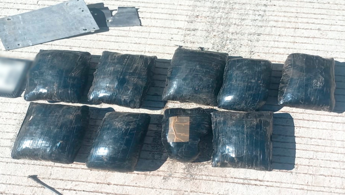 Autoridades aseguraron 9.6 kilos de fentenilo en Sonora. | Especial