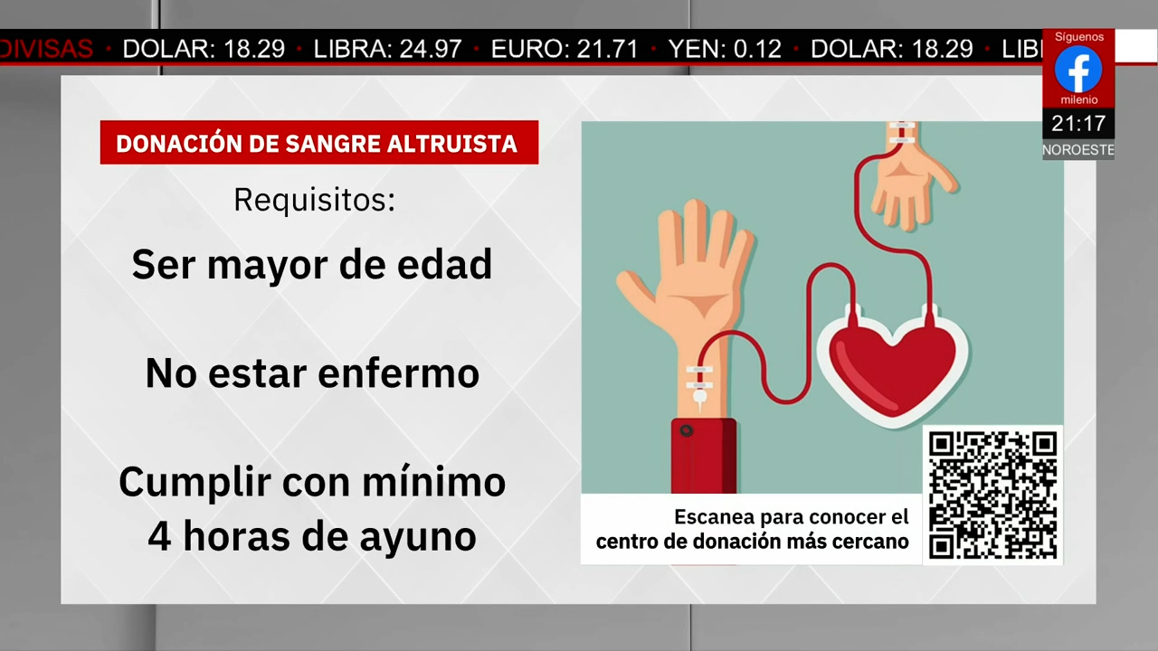IMSS solicita donación de sangre para pacientes necesitados