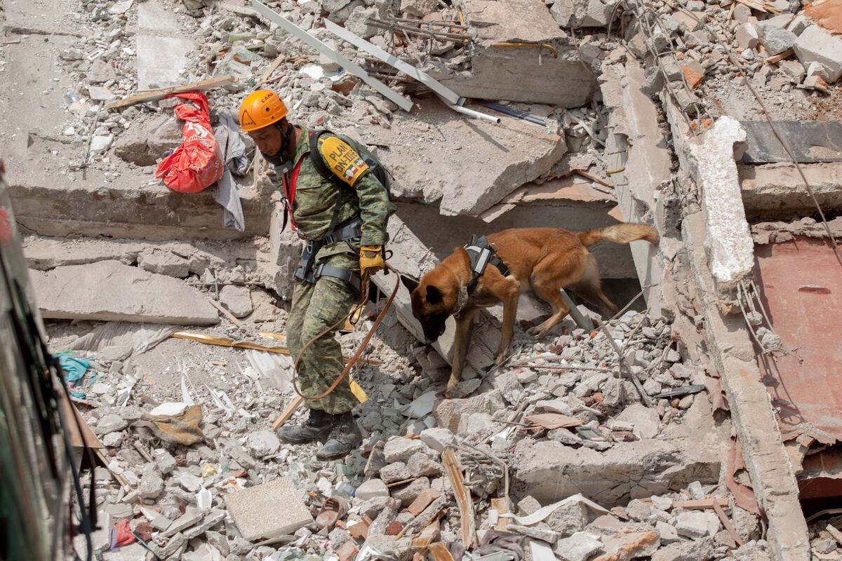 Labores de rescate durante sismo del 19 de septiembre de 2017. | Cuartoscuro