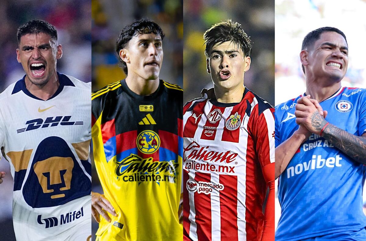 Los cuatro grandes de la Liga MX viven realidades distintas (Imago7)