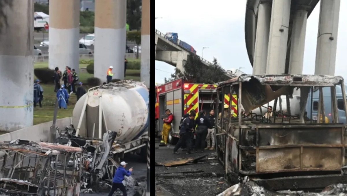 Hay dos personas sin identificar  tras la explosión de la pipa de gas en Iztapalapa en puente La Concordia | Especial Discover Milenio