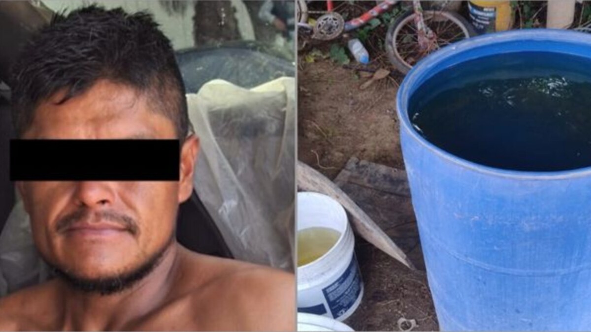 a Policía de León decomisó más de 20 mil litros de huachicol en Arboledas de los López. | Cortesía Seguridad León.