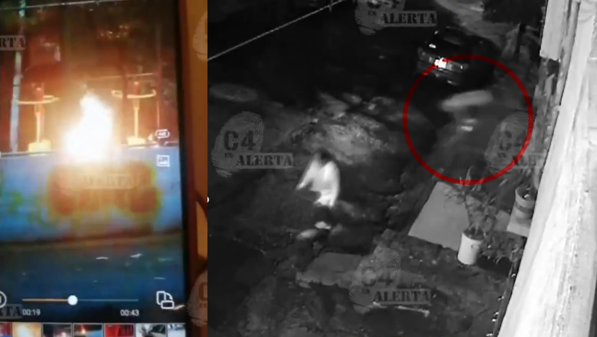 La zona se encontraba sola, ya que la emergencia se desató en horario nocturno. | Imagen: C4 En Alerta